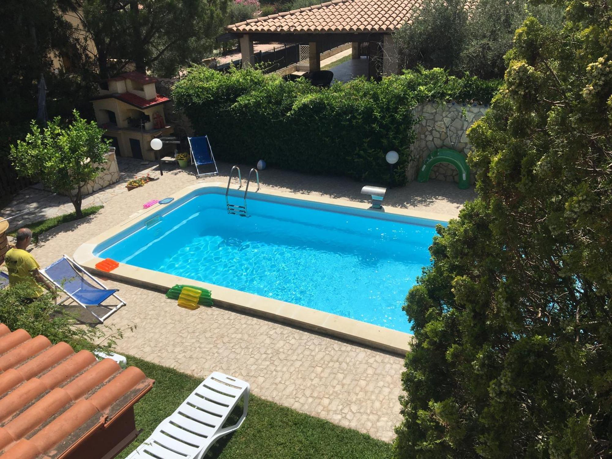 Villa Villino Giulia Altavilla Milicia Exterior foto